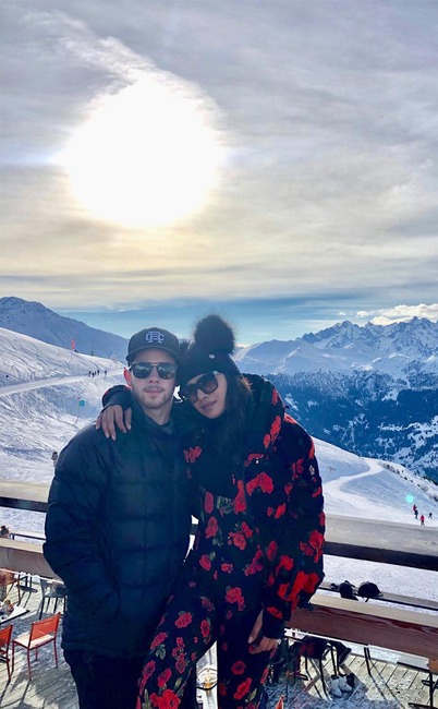 Nick Jonas, Priyanka Chopra, Switzerland
